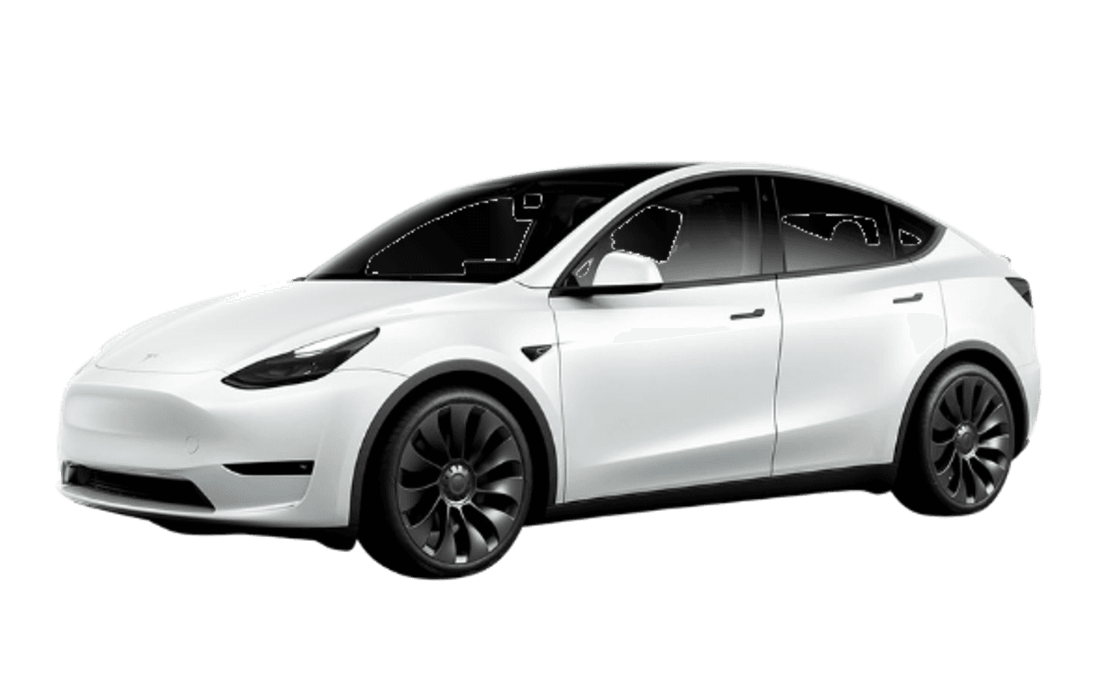 Tesla Model Y — yandan görünüm